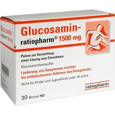 Ratiopharm Glucosamin-Ratiopharm 1500 mg, Pulver