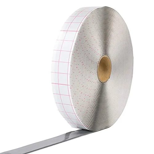 Butylband 20mmx2mm beidseitig selbstklebend 18m Rolle grau