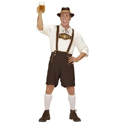 W WIDMANN MILANO Party Fashion - Kostüm Bayer, Trachtenhose Herren für Bierfest, Volksfest, Karneval
