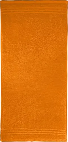 REDBEST Handtuch New York orange Größe 50x80 cm - leichte, weiche Qualität, saugstark, sehr strapazierfähig, 100% Baumwolle
