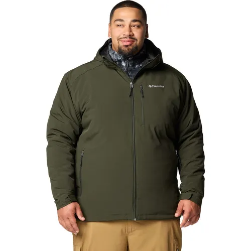 Columbia Softshell-Jacke für Herren, Gate Racer II - Outdoor Freizeitjacke für Herren, wind- und wasserabweisend, ideal für raue Wintermonate, mit verstellbarer Kapuze und Sicherheitsbrusttasche.