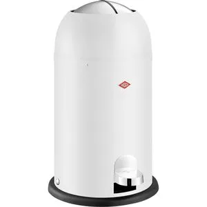 Wesco Mülleimer Kickmaster Junior, weiß matt, 12 Liter von Wesco