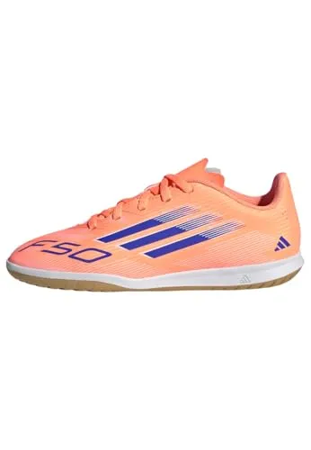 adidas F50 CLUB IN Kinder Fußballschuhe Halle 35EU in orange von adidas