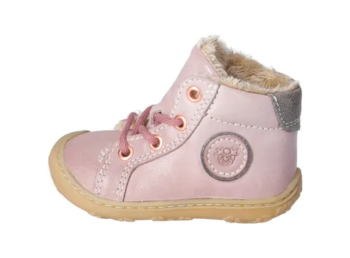 Pepino Schnürer Stiefel aus echtem Leder rosa 25 EU von PEPINO