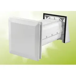 STIEBEL ELTRON LWE 40 dezentrale Wohnraumlüftung - Dezentrales Lüftungsgerät für Wohnräume, leise mit nur 26,3 dB(A) und sorgt für frische Luftqualität in Ihrem Zuhause.