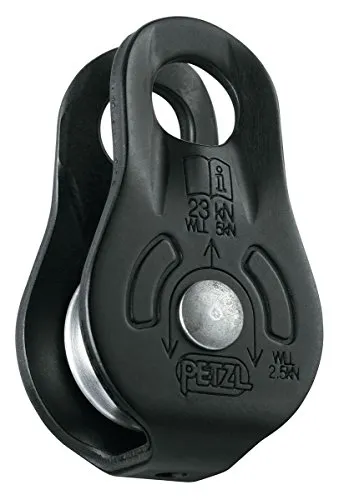 PETZL p05wn Fixe vielseitig Compact Spannrolle, schwarz von Petzl