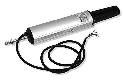 Aprimatic ST450N Spindelmotor für Lichtkuppeln - Lineartechnik-Aktuatoren mit automatischer Drucktaste, ideal für Lichtkuppeln, Hubhöhe 300mm, leistungsstark mit 150 Watt.