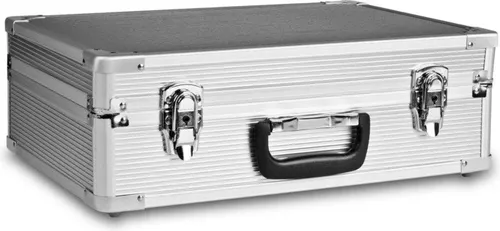 Mantona Alukoffer für Fotoausrüstung, abschließbarer Kamerakoffer 