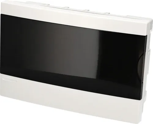 Unterputz Verteilerkasten 12-Modul weiß rauch EDO777843 EDO Technic