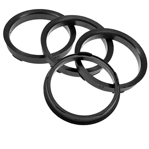 4X Zentrierringe 67,0 x 60,1 mm schwarz Felgen Ringe Made in Germany