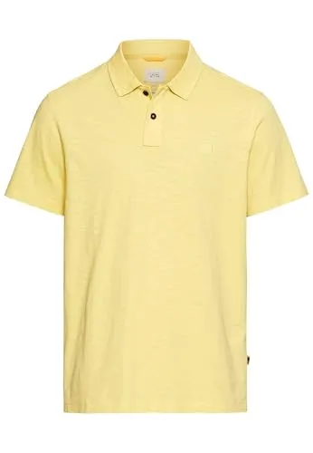 camel active Herren Kurzarm Poloshirt Gelb von camel active