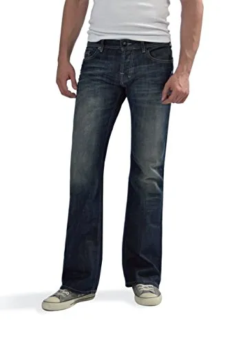 LTB Jeans Bootcut Herren - Blau (2 Years Wash) W40/L34 - Stylische LTB Herren Jeans im Bootcut-Schnitt, 2 Years Wash für einen lässigen Look, ideal für modebewusste Männer.