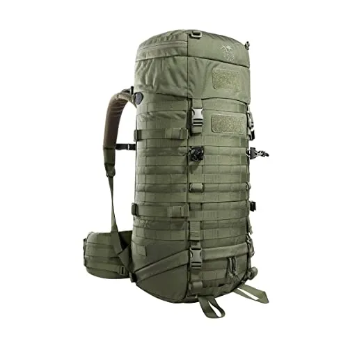 Tasmanian Tiger TT Base Pack 52 - Modularer Trekking-Rucksack - Rucksäcke mit erweiterbarem Volumen von 52L bis 65L, ergonomisches TT V2 Plus-Tragesystem für optimale Lastenverteilung und abnehmbarer Hüftgurt mit Molle-System.