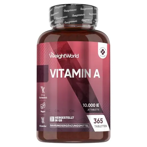 Vitamin A Tabletten von WeightWorld