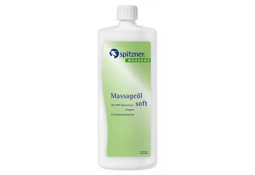 Spitzner Massageöl Spitzner Massageöl Soft 1 Liter (1000 ml) pflegendes Massage-Öl