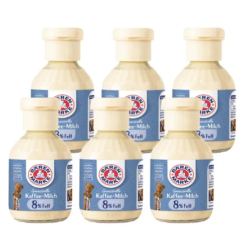 Bären Marke Kaffeetraum Kondensmilch Kaffeemilch 160ml 6er Pack