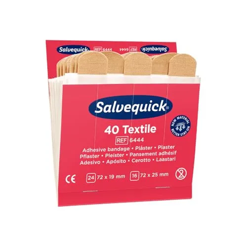 Salvequick®-Refill-Einsatz 6444 40 Pflasterstrips elastisch