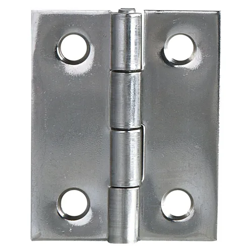 Edelstahl Scharnier DIN 7954 B Halbbreit 50 x 39 mm, 10 Stück