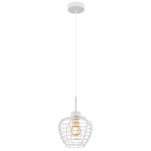 Pendelleuchte Metall Weiß Matt - Kürzbar H 120 cm - Moderne Hängeleuchte für stilvolle Innenräume. Ideal für Esszimmer, Küche und Wohnzimmer. Flexibel kürzbar für individuelle Raumgestaltungen.