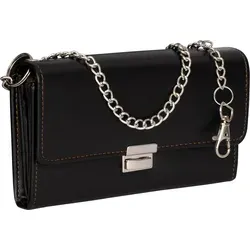 Kellnerbörse Kellnergeldbörse Geldbörse Taxibörse Kellnerportemonnaie Kunstleder (2260) - Schwarz