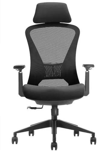 LMG Bürostuhl K2-BH-07 - Ergonomisch und Modern - Bürostühle mit höhenverstellbarer Lendenwirbelstütze und atmungsaktiver Rückenlehne für ergonomischen Sitzkomfort, ideal für lange Arbeitstage.