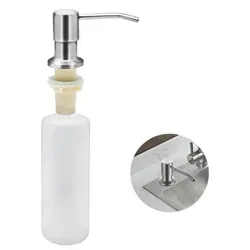 Einbau Seifenspender Edelstahl 350ml mit 360° Rotation