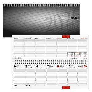 rido idé Tischquerkalender 2026, 1 St.