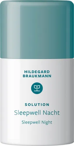 Hildegard Braukmann SOLUTION Sleepwell Nacht 50 ml - Gesichtscreme mit naturreinem Zirbenöl, unterstützt die Hautregeneration bei Trockenheit und Rötungen, fördert erholsamen Schlaf und beruhigt sensible Haut.