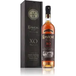 Kaniche XO Double Wood Rum 40% Vol. 0,7l - Exklusiver Rum in edler Holz-Geschenkbox, perfekt für besondere Anlässe oder als stilvolles Geschenk.