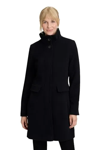 Wolljacke GIL BRET für Damen, Gr. 38, Nachtblau - Funktionsjacken - Taillierte Wolljacke mit Stehkragen, ideal für kalte Tage, bietet Wärme und Stil für Spaziergänge und Verabredungen.