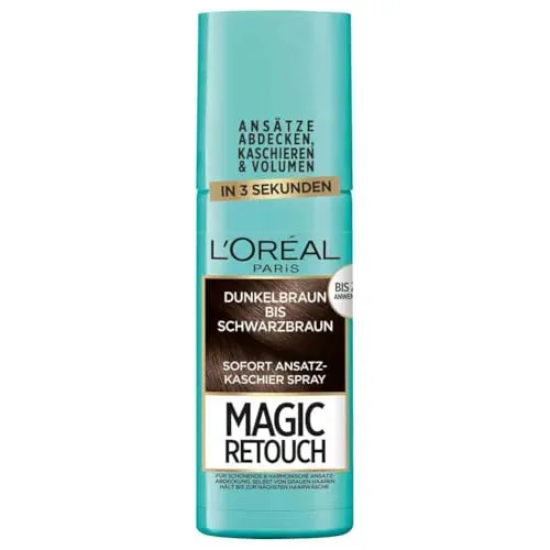 L'Oréal Paris Magic Retouch Ansatz-Kaschierspray Dunkelbraun bis Schwarzbraun 75 ml