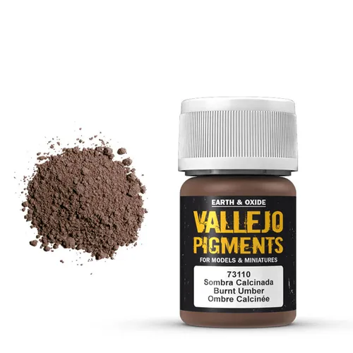 Pigmente FX by Vallejo Color, Farbton: Burnt Umber 73110