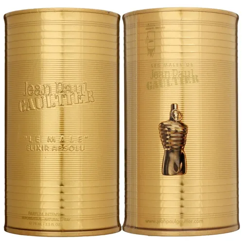 Jean Paul Gaultier Le Male Elixir Absolu Parfum Intense 75 ml - Herrendüfte mit einzigartigem, erfrischendem Duft. Entdecken Sie die aromatisch-holzige Komposition mit Kopfnoten von Pflaume und Zimt für einen betörenden Auftritt.