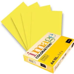 Antalis Kopierpapier Image Coloraction Sevilla, A4, 160g/qm, sonnengelb, 250 Blatt