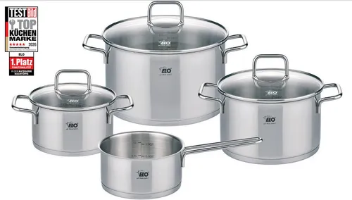 Elo Topf-Set Citrin, Edelstahl (7-tlg.) von ELO