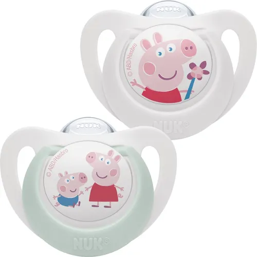 NUK Star Peppa Pig Schnuller 18-36m 2 St.