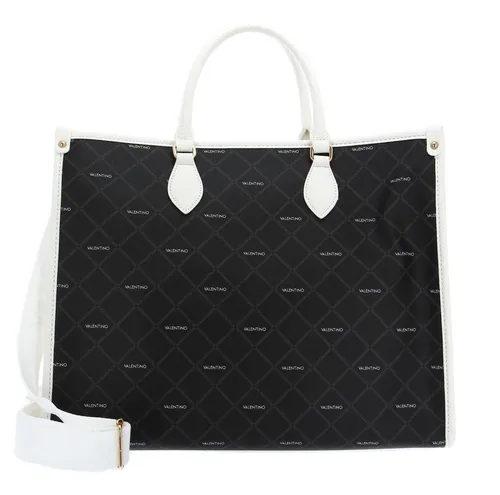 VALENTINO BAGS Schultertasche Bar - Stilvolle Begleiterin - Schultertaschen mit geräumigem Hauptfach, ideal für Alltag und kleine Einkäufe. Die VALENTINO Bar Tote ist standfest und überzeugt mit feinem Logo-Muster.