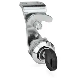 HAKEN-VERRIEGELUNG MIT SCHLÜSSEL UND GEGENHALTER - Sonstige Elektroinstallationsartikel, bietet zusätzliche Sicherheit mit Schlüssel und Gegenhalter für optimale Verriegelung.