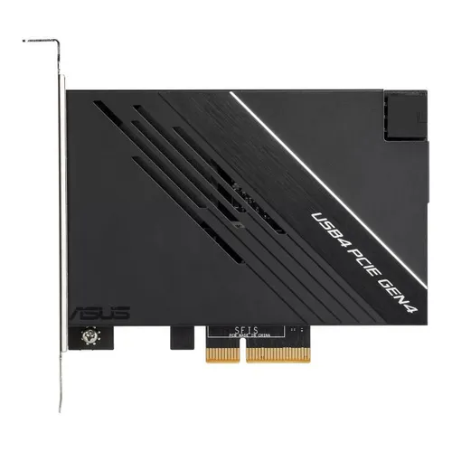 USB Adapter PCIe 4.0 x4 mit 2x USB-C und 2x DisplayPort - Schnittstellenkarte mit PCIe 4.0 x4, bietet vielseitige Anschlussmöglichkeiten für moderne Geräte und unterstützt hohe Datenübertragungsraten.