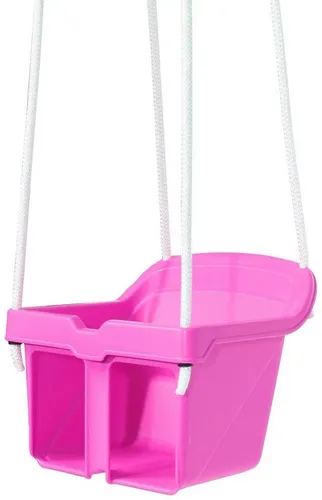 Jamara Babyschaukel Small Swing pink - Indoor & Outdoor - Schaukel für Mädchen bis 25 kg, ideal für drinnen und draußen, sorgt für sicheren Spielspaß und Entspannung.