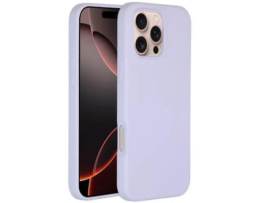 Accezz Backcover Accezz Liquid Silikoncase mit MagSafe Apple iPhone 16 Pro Max - Violet