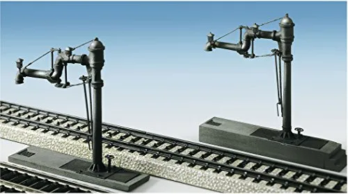 Kibri Modelleisenbahn-Set 39422 - H0 Wasserkran mit Gelenkausleger, detailgetreu und ideal für Modelleisenbahn-Enthusiasten
