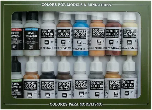 Vallejo 70102 Farb-Set Folkstone Specialist 16 x 17 ml