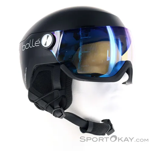 Bollé V-ryft Pure Black Coal Matte L 59-62 - Skihelme & Snowboardhelme mit Click-to-Fit-System für perfekte Passform und einstellbarer Belüftung für optimalen Komfort auf der Piste.