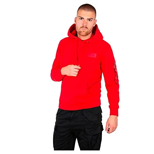 ALPHA INDUSTRIES Herren Back Print Hoody Kapuzensweat von Alpha Industries