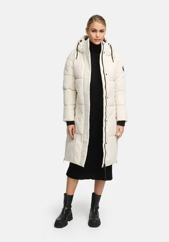 Marikoo Winterjacke Michikoo Extra langer Schnitt mit seitlichen Belüftungsöffnungen