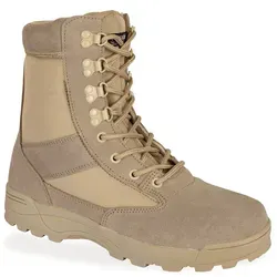 bw-online-shop SWAT Boots Camel Größe 45 - Wanderschuhe mit Thinsulate-Isolierung und rutschfester Synthetiksohle für optimalen Halt auf unwegsamem Gelände. Robuste Kombination aus Leder und Cordura sorgt für Langlebigkeit und Komfort.