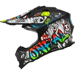 O'NEAL MX Enduro Helm 2SRS Helmet Rancid V.24 in blau von O'Neal