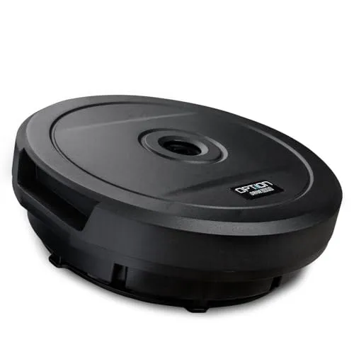 Option DRIVE12RA Reserverad-Aktiv-Subwoofer - Car-HiFi-Lautsprecher mit 150 Watt RMS, 28cm Subwoofer und Auto Turn-On-Funktion für kraftvollen Bass im Fahrzeug