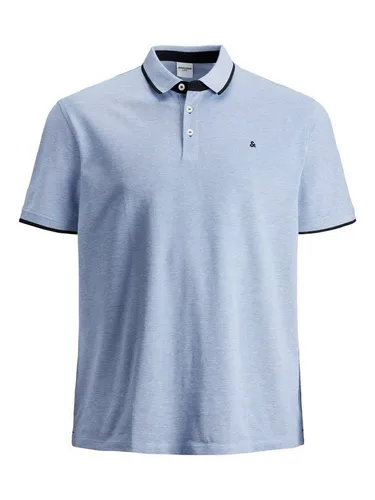 JACK & JONES Herren Jjepaulos Polo Ss Plus Poloshirt, Bright Cobalt, 6XL - Stylisches Kurzarm Polo aus hochwertiger Baumwolle für optimalen Tragekomfort im Alltag.